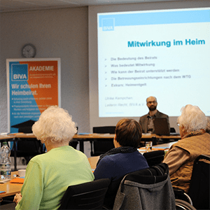 Foto von BIVA-Beiratsschulung