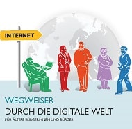 Cover der Broschüre Wegweiser durch die digitale Welt
