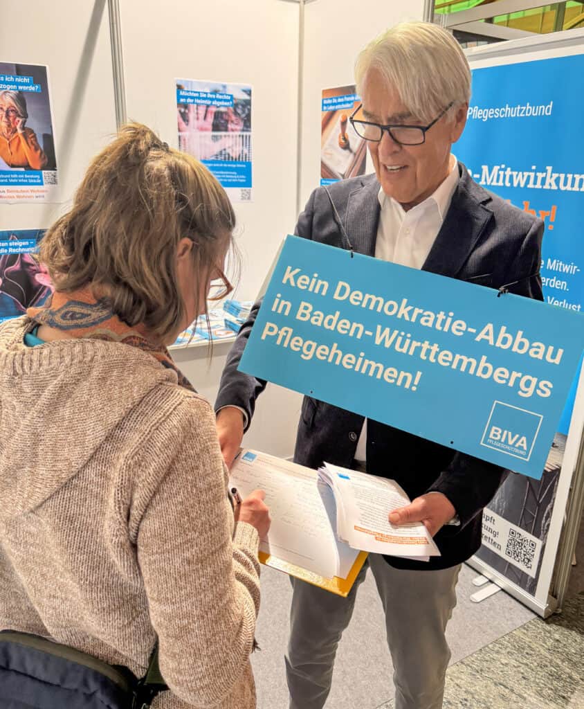 Unterschriften für die Mitwirkung