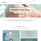 Screenshot Präventionsportal